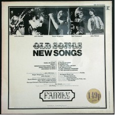 FAMILY Old Songs, New Songs (Reprise Records – RMP 9007) UK 1971 compilation LP (Prog Rock, Classic Rock)